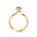The Tisca Double Hidden-Halo Ring