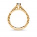 The Olivia Twisted Rope Ring