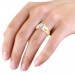 The Eclat Pear Ring
