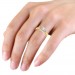 0.77 carat 18K Yellow Gold - Celina Princess Engagement Ring