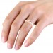 0.24 carat 18K White & Rose Gold - Renee Engagement Ring