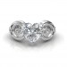 0.70 carat 18K Gold - Gelsey Engagement Ring