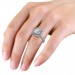 The Viviana Halo Ring