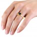 The Noelle Black Diamond Ring