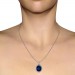 Blue Sapphire Pendant