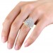 The Marquise Floral Ring
