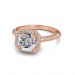 The Renee Halo Ring - Round