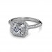 The Renee Halo Ring - Princess