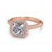 The Renee Halo Ring - Princess