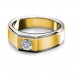 The Gordon ring for him - 0.90 carat