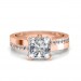 1.18 carat 18K Gold - Eternity Princess Engagement Ring