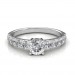 1.40 carat Platinum - True Love Engagement Ring