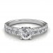 1.90 carat Platinum - True Love Engagement Ring