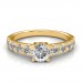 1.90 carat 18K Gold - True Love Engagement Ring