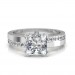 1.68 carat 18K Gold - Eternity Princess Engagement Ring