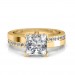 1.68 carat 18K Gold - Eternity Princess Engagement Ring