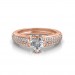 0.68 carat 18K Gold - The Ramona Heart Solitaire Ring