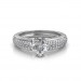 0.68 carat 18K Gold - The Ramona Heart Solitaire Ring