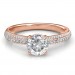 1.65 carat 18K Gold - Forever Love Engagement Ring