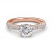 1.05 carat 18K Gold - Forever Love Engagement Ring