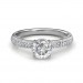 0.74 carat 18K Gold - Forever Love Engagement Ring