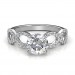 Hand-1.52 carat Platinum - Eternity Engagement Ring