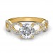 1.52 carat 18K Gold - Eternity Engagement Ring