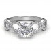 Hand-1.77 carat Platinum - Eternity Engagement Ring