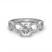 0.82 carat 18K Gold - Eternity Engagement Ring