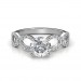 1.02 carat 18K Gold - Eternity Engagement Ring