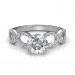 1.22 carat 18K Gold - Eternity Engagement Ring