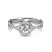 0.64 carat 18K Gold - Zara Engagement Ring