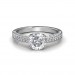 0.92 carat 18K Gold - Zest Love Engagement Ring 