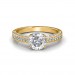 0.92 carat 18K Gold - Zest Love Engagement Ring 