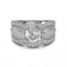  0.85 carat Platinum - Utopia Engagement Ring