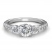 1.05 carat Platinum - Eternal Love Engagement Ring