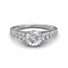 0.93 carat Platinum - Victoria Engagement Ring