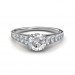 0.93 carat Platinum - Victoria Engagement Ring