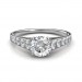 1.13 carat Platinum - Victoria Engagement Ring