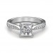 0.64 carat Platinum - Ayesha Engagement Ring