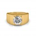 The Evergreen Solitaire Ring For Him - 0.50 carat