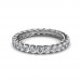 Astraea Platinum Full Eternity Ring - 5 cent diamonds