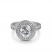 The Dual Halo Solitaire Ring