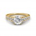 0.93 carat 18K Gold - Victoria Engagement Ring