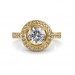 The Single Halo Ring