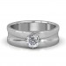 The Prius Ring For Him - 0.25 carat- Platinum