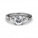 1.49 carat Platinum - Laura Baguette Ring