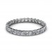 White Gold Calliope Full Eternity Ring - 10 cent diamonds