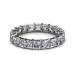 White Gold Calliope Full Eternity Ring - 14 cent diamonds