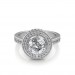 The Dual Halo Solitaire Ring